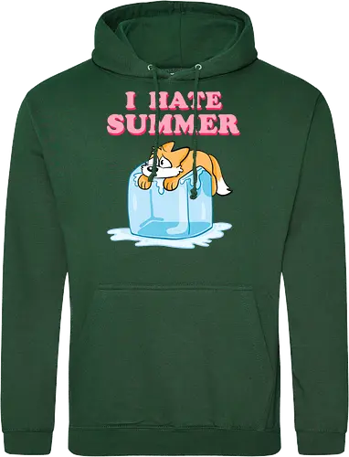 I hate Summer - Summer, Sommer, Fuchs - Standard Hoodie