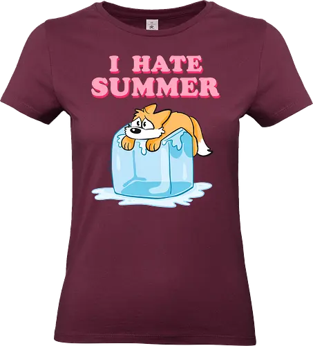 I hate Summer - Summer, Sommer, Fuchs - Standard T-Shirt (Women)