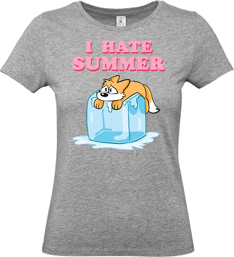 I hate Summer - Summer, Sommer, Fuchs - Standard T-Shirt (Women)