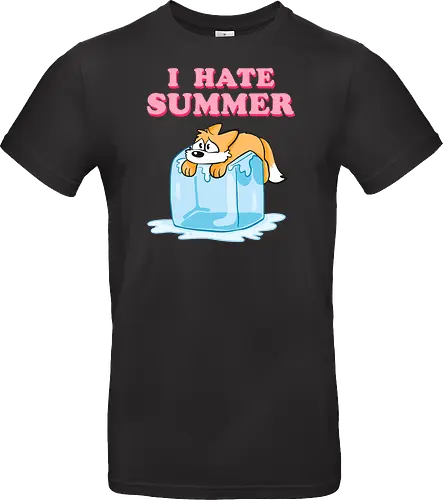 I hate Summer - Summer, Sommer, Fuchs - Standard T-Shirt