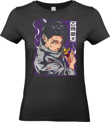 Yuta Okkotsu Cursed Sword Jujutsu Anime Art - Yuta Okkotsu, Jujutsu, JJK, Cursed Child, anime, manga, cursed sword, anime art, fan merchandise, Yuta, Okkotsu, Japanese animation, shonen, Gojo Satoru, Rika, anime print, cursed, protagonist, anime fan - Standard T-Shirt (Women)