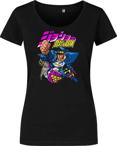 Jotaro Kujo and Star Platinum Jojo's Jojo Art