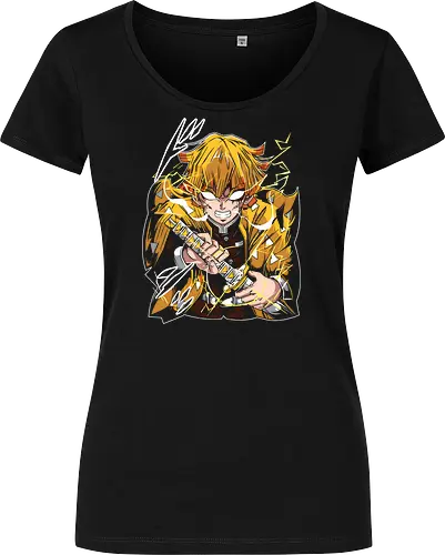  Zenitsu Agatsuma Thunderclap and Flash Slayer Art