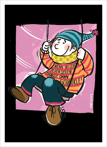 Ringeldinger "Wenn du schon in den Seilen hängst .."
