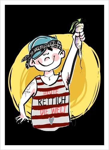Ringeldinger "Heute RETTICH die Welt!"