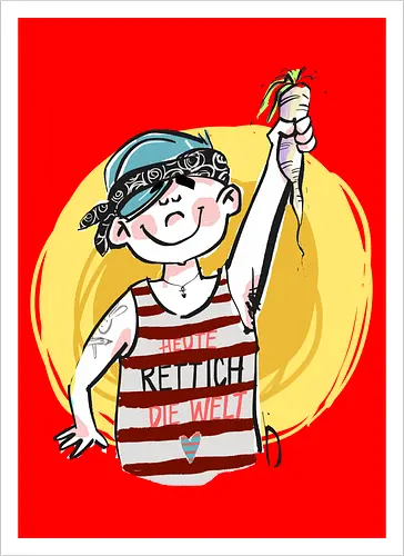 Ringeldinger "Heute RETTICH die Welt!"