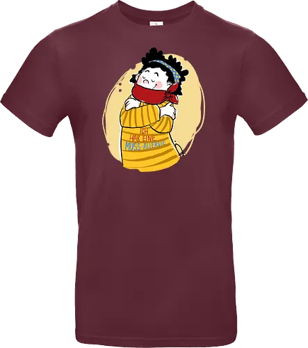 Mussallergie - Ringelpullisprüche, Ringeldinger, streifenweise, Spruch, Weisheit, Motivation, Ringelpulli, SprücheShirt, Cartoon Illustration, Statement, Handgezeichnet, Humor, Selbstironie, Streifenpulli, Spruchshirt, deutsch, Mussallergie, Faulsein - Standard T-Shirt