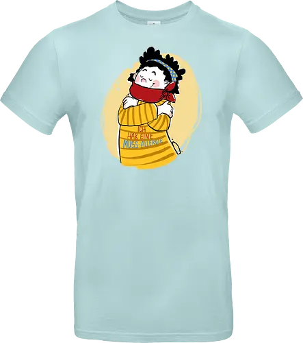Mussallergie - Ringelpullisprüche, Ringeldinger, streifenweise, Spruch, Weisheit, Motivation, Ringelpulli, SprücheShirt, Cartoon Illustration, Statement, Handgezeichnet, Humor, Selbstironie, Streifenpulli, Spruchshirt, deutsch, Mussallergie, Faulsein - Standard T-Shirt
