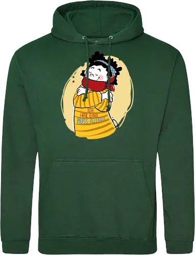 Mussallergie - Ringelpullisprüche, Ringeldinger, streifenweise, Spruch, Weisheit, Motivation, Ringelpulli, SprücheShirt, Cartoon Illustration, Statement, Handgezeichnet, Humor, Selbstironie, Streifenpulli, Spruchshirt, deutsch, Mussallergie, Faulsein - Standard Hoodie
