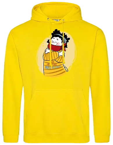 Mussallergie - Ringelpullisprüche, Ringeldinger, streifenweise, Spruch, Weisheit, Motivation, Ringelpulli, SprücheShirt, Cartoon Illustration, Statement, Handgezeichnet, Humor, Selbstironie, Streifenpulli, Spruchshirt, deutsch, Mussallergie, Faulsein - Standard Hoodie