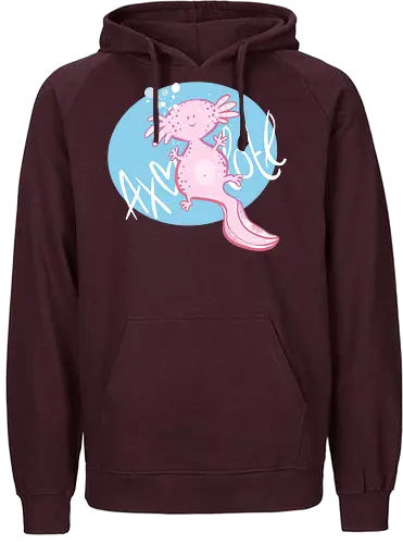 Axolotl - Tier, Axolotl, Trend - Fairtrade Hoodie