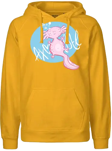 Axolotl - Tier, Axolotl, Trend - Fairtrade Hoodie