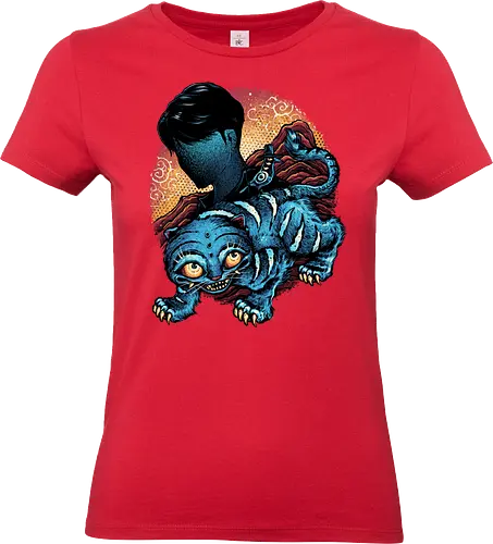 Derpy Companion - Movie, hunter, demons, superstars, tiger, animal, cute, animation, animated - Standard T-Shirt (Women)
