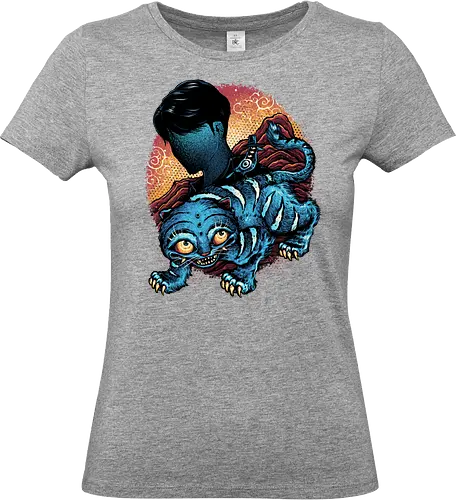 Derpy Companion - Movie, hunter, demons, superstars, tiger, animal, cute, animation, animated - Standard T-Shirt (Women)
