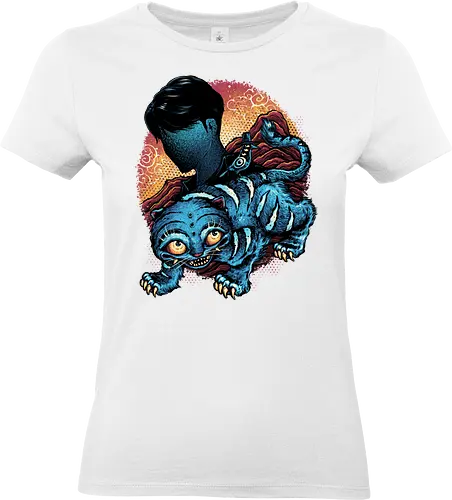 Derpy Companion - Movie, hunter, demons, superstars, tiger, animal, cute, animation, animated - Standard T-Shirt (Women)