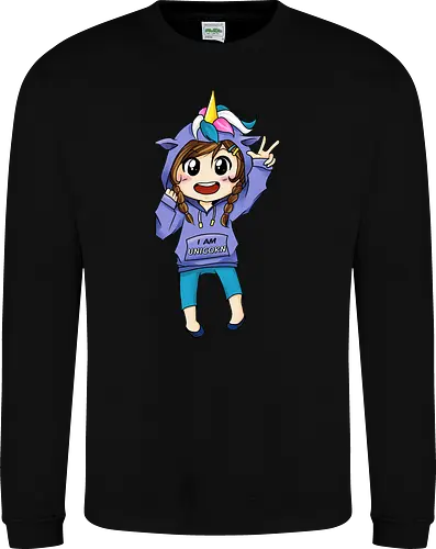 Einhorn-Hoodie Mädchen
