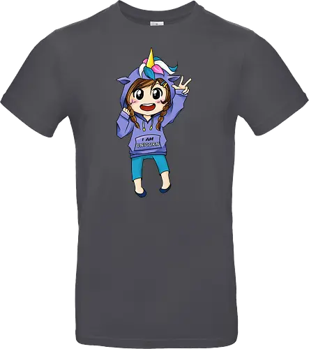 Einhorn-Hoodie Mädchen