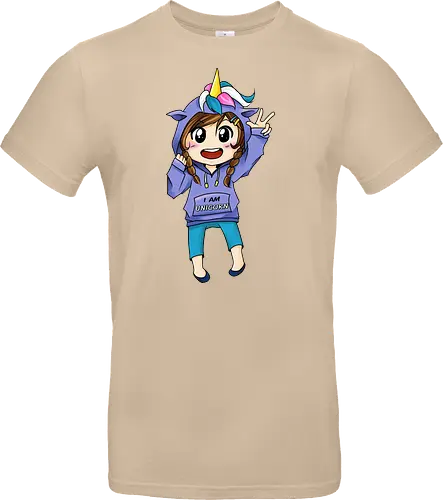 Einhorn-Hoodie Mädchen