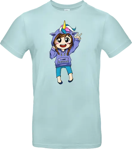 Einhorn-Hoodie Mädchen