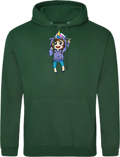 Einhorn-Hoodie Mädchen