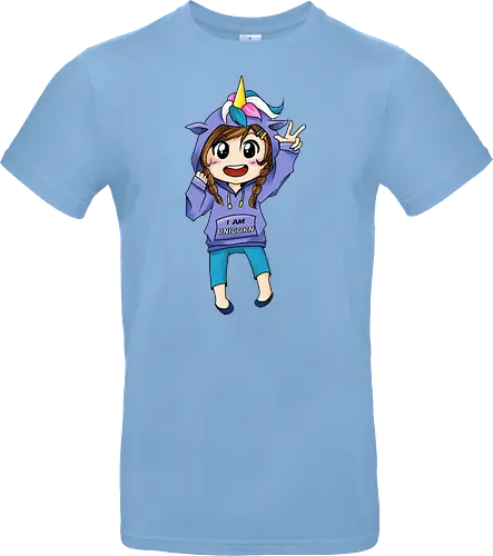 Einhorn-Hoodie Mädchen