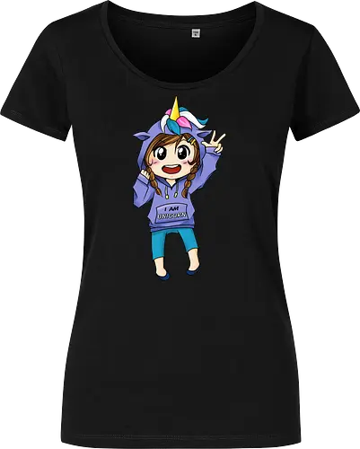 Einhorn-Hoodie Mädchen