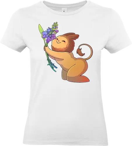 Tinybun: Löwe - tinybun, hase, sternzeichen, löwe, löwenmäulchen, flower, lion, snapdragon - Standard T-Shirt (Women)