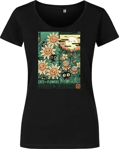 Cats and Flowers