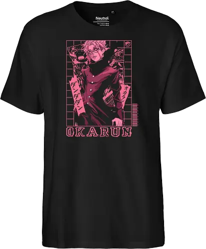 kenkatakura okarun - dandadan, anime, dan da dan, dandadan anime, devil, manga, momo, momo ayase, okarun, space, turbo granny, ufo - Fairtrade T-Shirt