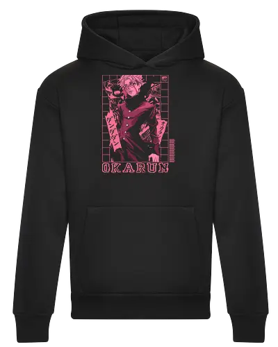kenkatakura okarun - dandadan, anime, dan da dan, dandadan anime, devil, manga, momo, momo ayase, okarun, space, turbo granny, ufo - Heavyweight Hoodie