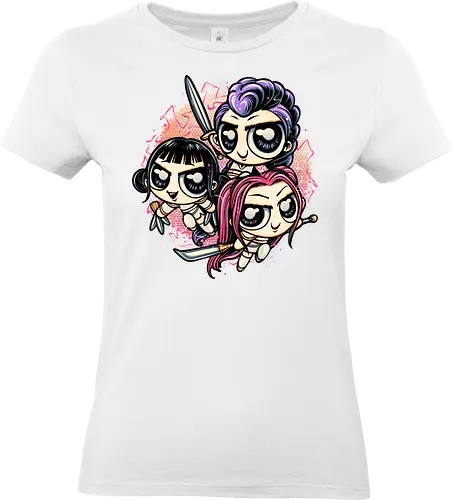 The Power of Music - Movie, hunter, demons, animation, animated, kpop, mash up, cartoons, cute - Standard T-Shirt (Women)