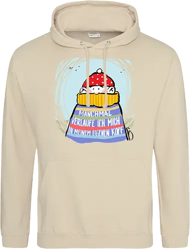 Manchmal verlaufe ich mich in meinem eigenen Kopf