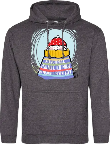 Manchmal verlaufe ich mich in meinem eigenen Kopf