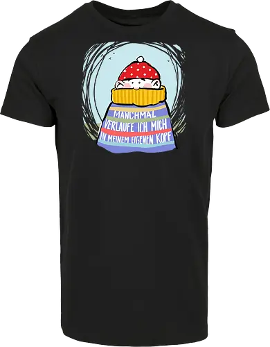 Manchmal verlaufe ich mich in meinem eigenen Kopf