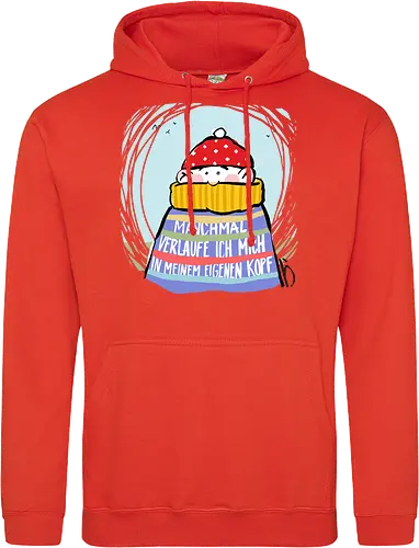 Manchmal verlaufe ich mich in meinem eigenen Kopf