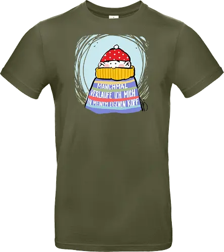 Manchmal verlaufe ich mich in meinem eigenen Kopf