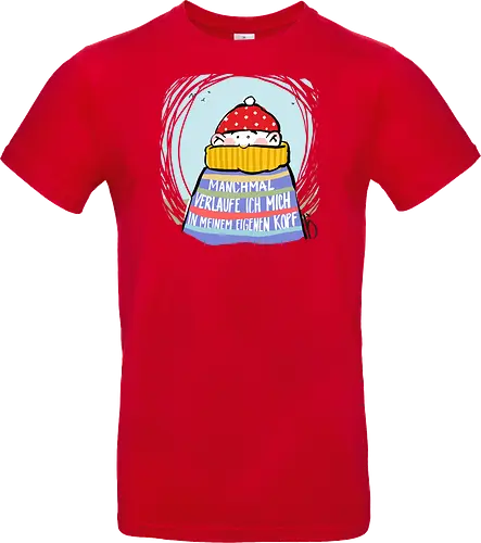 Manchmal verlaufe ich mich in meinem eigenen Kopf