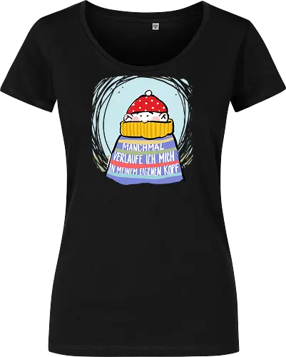 Manchmal verlaufe ich mich in meinem eigenen Kopf