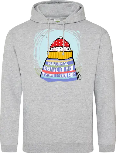 Manchmal verlaufe ich mich in meinem eigenen Kopf