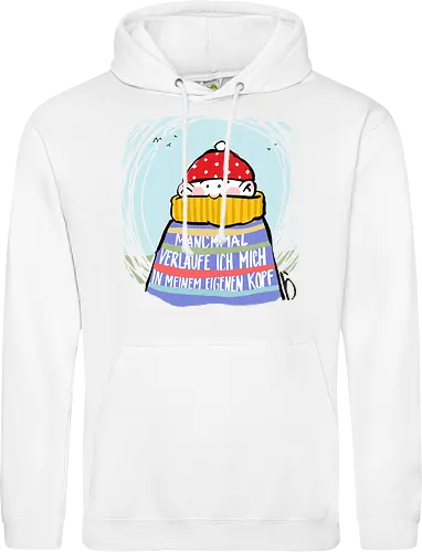 Manchmal verlaufe ich mich in meinem eigenen Kopf