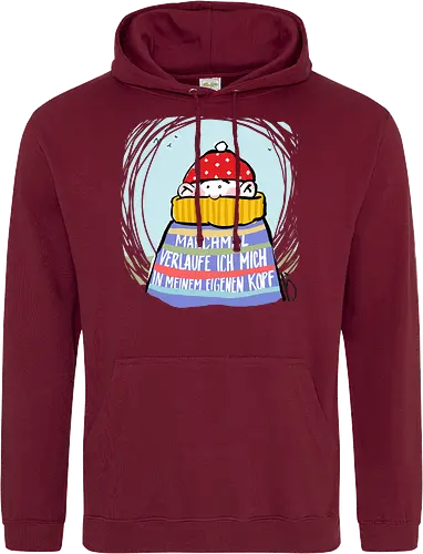 Manchmal verlaufe ich mich in meinem eigenen Kopf