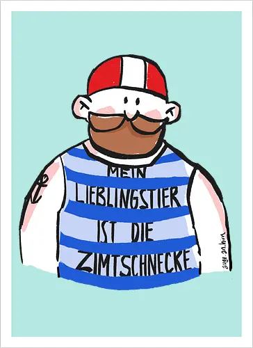 Mein Lieblingstier ist die Zimtschnecke