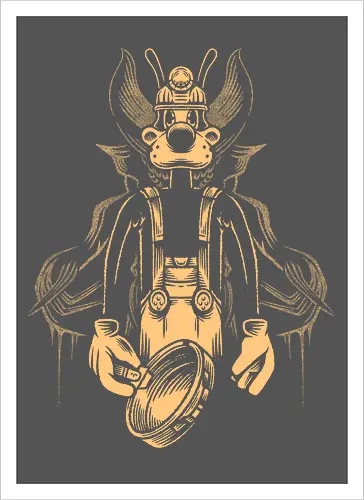 Lone Wolf & Ink Demon