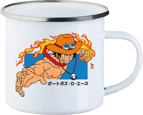 Portgas D. Ace Fire Fist Pirate Anime Art