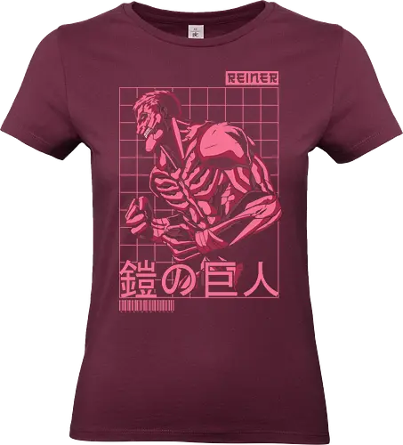 Armored titan - attack titan, reiner, reiner braun, armored titan, levi ackerman, Attack, levi, ackerman, attack, on, titan, anime, manga, aot, eren, mkasa - Standard T-Shirt (Women)