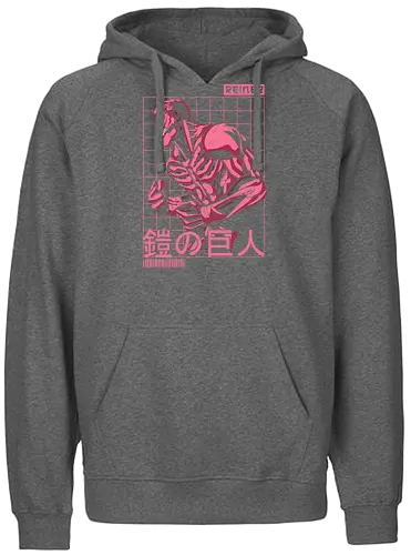 Armored titan - attack titan, reiner, reiner braun, armored titan, levi ackerman, Attack, levi, ackerman, attack, on, titan, anime, manga, aot, eren, mkasa - Fairtrade Hoodie