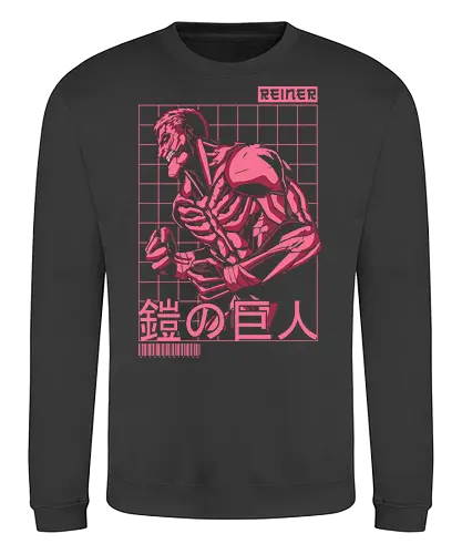 Armored titan - attack titan, reiner, reiner braun, armored titan, levi ackerman, Attack, levi, ackerman, attack, on, titan, anime, manga, aot, eren, mkasa - Sweatshirt