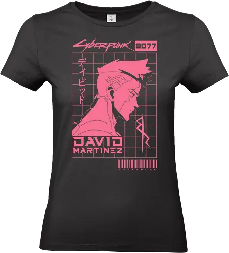 David Marteniz - anime, cyberpunk, david martinez, lucy, edgerunner, manga, ripperdoc dorio, edgerunners, cyberpunk 2077, japanese, game, rebecca, cyberpunk edgerunner, web anime - Standard T-Shirt (Women)