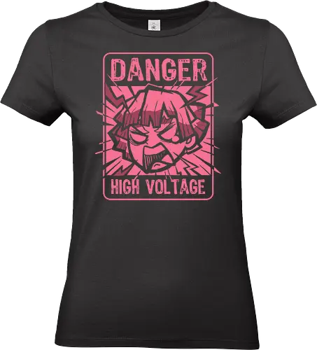 High Voltage - zenitsu, anime, Slayer, demon slayer kimetsu no yaiba, inosuke, kimetsu no yaiba, manga, nezuko, tanjiro, zenitsu kimetsu no yaiba - Standard T-Shirt (Women)