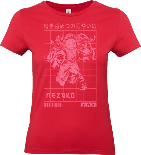 Nezuko Slayer - Slayer, the infinity castle, anime and manga, anime characters, demon, inosuke, japan, japanese, kimetsu no yaiba, manga, nezuko, slayer, tanjiro, nezuko kamado, tanjirou, zenitsu - Standard T-Shirt (Women)